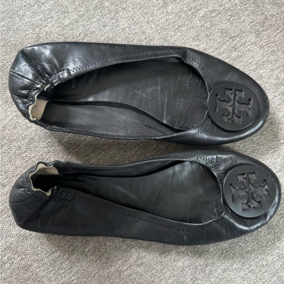 Tory Burch Reva Ballet Flats, black leather - Picture 3 of 6